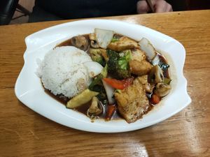 Tofu with tamarind sauce at Coco Viet in Cologne