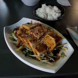 BBQ tofu at Coco Viet in Cologne