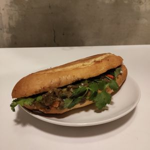 Vegan banh mi at Coco Viet in Cologne