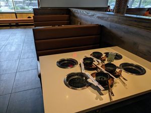 Each person has their own hot pot. at Soupleaf Hot Pot in Austin