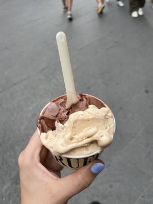 Hazelnut & chilli chocolate gelato  at Gelateria Artigianale Rufus in Pisa
