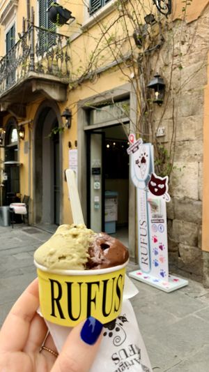   at Gelateria Artigianale Rufus in Pisa