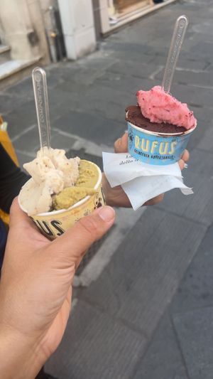   at Gelateria Artigianale Rufus in Pisa