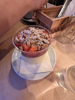 Vanillecreme at Virtshaus in Ulm