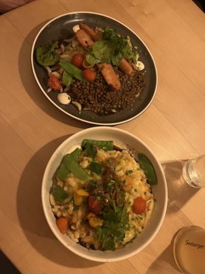 Käässpatzen und Linsen mit Spätzle  at Virtshaus in Ulm