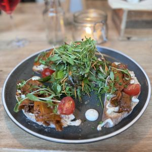 Vorspeise: Karottenlaxhäppchen 💚  at Virtshaus in Ulm