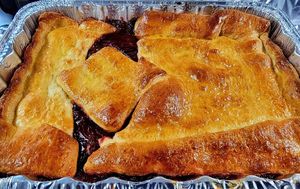 Vegan Strawberry Cobbler 🍓 at All That To Go in Cumberland