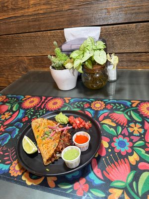 Now Vegan Birria Tacos, burritos, quesadillas at Mexican Fiesta Taqueriaa  at Mexican Fiesta Taqueria in Mount Kisco