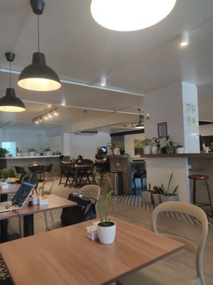 Interior at Cafe Unido - Via Argentina in Panama City