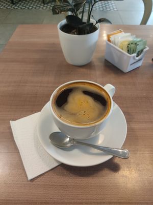 Americano at Cafe Unido - Via Argentina in Panama City