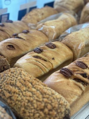 Fig jam bread  at Rice Bread Man 쌀빵맨 in Busan