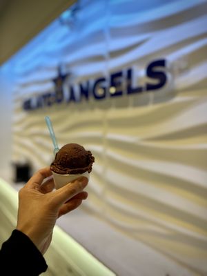 Vegan Gelato  at Gelato and Angels in Manhattan Beach