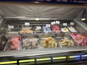 All of these options are plant based vegan  #Veganuary at Gelato and Angels in Manhattan Beach