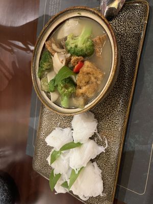 Vegan curry   at Kasaya - Nhà Hàng Chay và Cafe in Hanoi