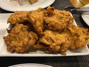 Onion Bhajis   at Bombay Brau - Bifc Mall Busan in Busan