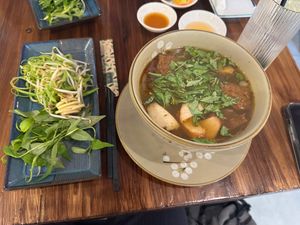 Hue noodles  at Diệu Hạnh  in Ho Chi Minh City