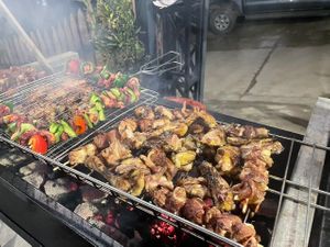 bbq at Village Pub & Cafe in Lao Cai
