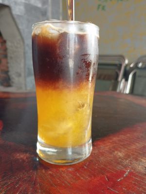 village drink at Village Pub & Cafe in Lao Cai