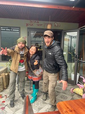 guests at Village Pub & Cafe in Lao Cai