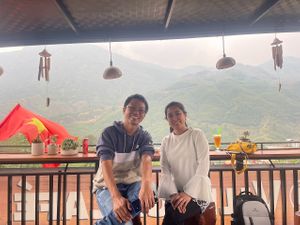 guests at Village Pub & Cafe in Lao Cai