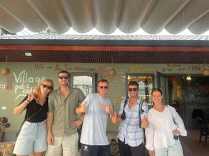 guests at Village Pub & Cafe in Lao Cai