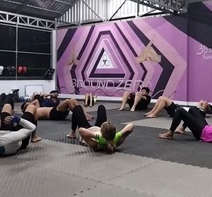 Kun Khmer training! at Ground Zero Martial Arts and Yoga Cafe in Siem Reap