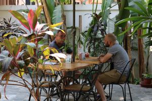  at Ground Zero Martial Arts and Yoga Cafe in Siem Reap