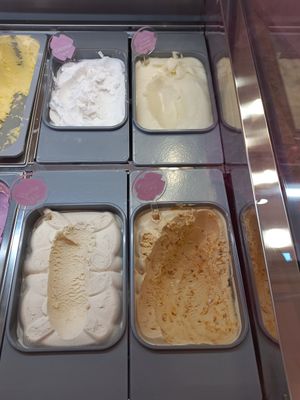 Ice creams at The Scoop Company in Warlingham