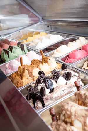 Gelato  at The Scoop Company in Warlingham