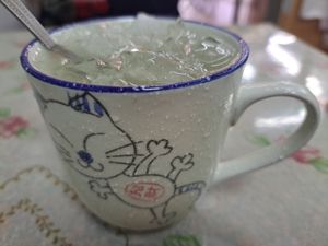 Fresh preserved lemon drink at Fuxing Tai Yue Sushi Guan - 福幸台越素食館  in Hualien