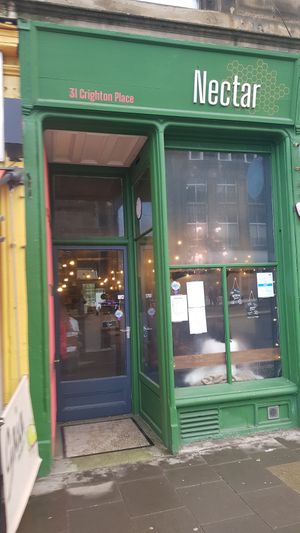 Exterior at Nectar in Edinburgh