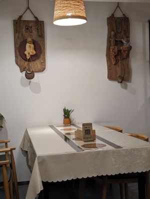 A very nice place with a wonderful owner. She was very helpful and the food was delicious. at Xiheyuan Health Preservation Vegetarian Tea House -禧和源养生素食茶馆 - Maybe closed in Shenzhen