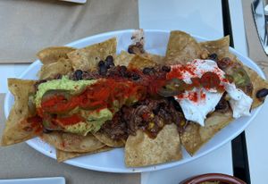 Chilaquiles  at La Huella Vegana - ES Visuals in Andorra La Vella