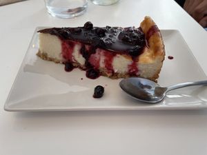 Vegan Cheese Cakee  at La Huella Vegana - ES Visuals in Andorra La Vella