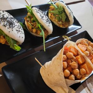 Very good bao buna at La Huella Vegana - ES Visuals in Andorra La Vella