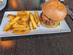 Hamburguesa La Huella at La Huella Vegana - ES Visuals in Andorra La Vella