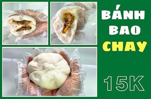 Vegan Dumplings at Bánh Mì chay Vegan in Hanoi