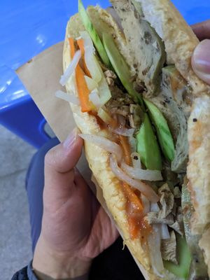  at Bánh Mì chay Vegan in Hanoi