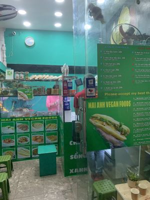   at Bánh Mì chay Vegan in Hanoi