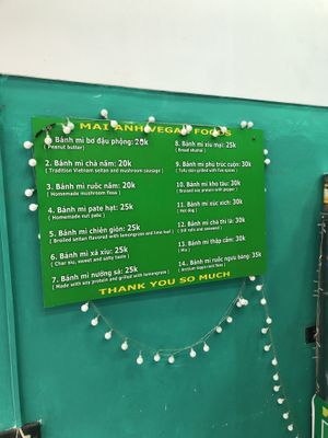   at Bánh Mì chay Vegan in Hanoi