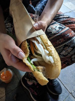Number 15 at Bánh Mì chay Vegan in Hanoi