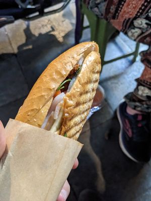 Number 10 at Bánh Mì chay Vegan in Hanoi