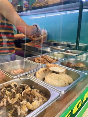 So many options!  at Bánh Mì chay Vegan in Hanoi