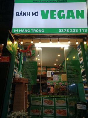  at Bánh Mì chay Vegan in Hanoi