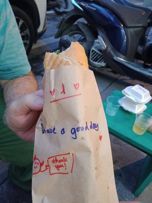  at Bánh Mì chay Vegan in Hanoi