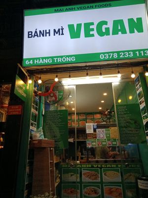  at Bánh Mì chay Vegan in Hanoi