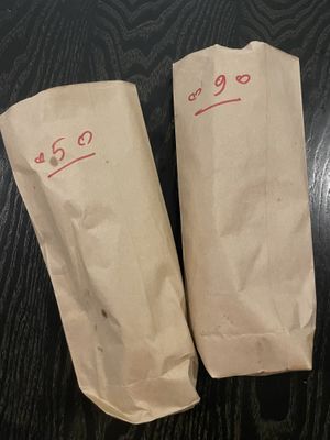 Packed Banh Mi from Bánh Mì Chay Vegan, Hanoi  at Bánh Mì chay Vegan in Hanoi