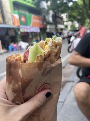   at Bánh Mì chay Vegan in Hanoi