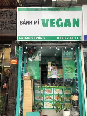   at Bánh Mì chay Vegan in Hanoi