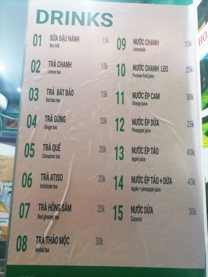  at Bánh Mì chay Vegan in Hanoi